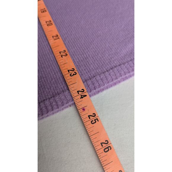 Vtge peck & peck cashmere sweaterSz SRare dusrt lilac color Shown on sz6  EUC - Picture 6 of 9